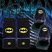 7 Pieces Batman Car Floor Mats, Seat Covers and Steering Wheel Cover Set