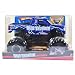 Blue Thunder - 1:24 Scale (Large Truck) Hot Wheels Monster Jam with Monster Tires, Working Suspension and 4 Wheels Steering