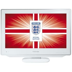 Toshiba 19DV616DB 19-inch Widescreen HD Ready LCD/DVD Combi with Freeview - White