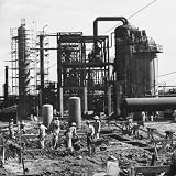 Caribbean Oil Refinery in Puerto Rico Collections Photographic Poster Print, 24x24