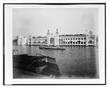 Historic Print (M): [Food Products Pavilion, with Pavilion of Portugal at far left, seen from across the Riv