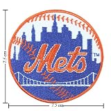 3pcs New York Mets Logo Emrbroidered Iron on Patches Kid Biker Band Appliques for Jeans Pants Apparel Great Gift for Dad Mom Man Women Free Shipping From Thailand - High Quality Embroidery Cloth & 100% Customer Satisfaction Guarantee