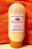 Triple Butter Thick Body Cream 8 oz Handmade by Berrysweet Stuff