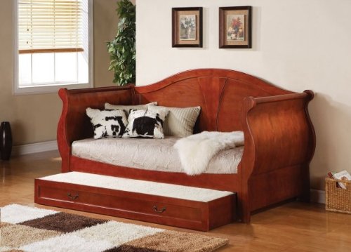 Acme 39025 Louis Philippe Daybed, Cherry Finish
