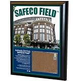 MLB Seattle Mariners Safeco Field 8x10-Inch Game Used Dirt Plaque Photomint