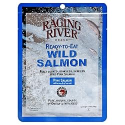 SeaBear Ready-to-Eat Pink Salmon, 3.5-Ounce Units   (Pack of 4)