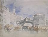 IMAGE OF Hand Made Oil Reproduction - William Turner - 32 x 24 inches - The Rialto, Venice