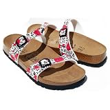 Birkenstock Tahiti Hearts Black by Birkenstock