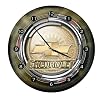 Chevy Logo Nostalgic Button Tin Clock