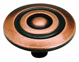Amerock BP3433-AC Classic Accents Knob Colonnade Antique Copper, 1-1/2-Diameter