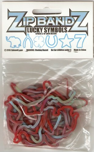 Lucky Symbol Tie Die Bandz