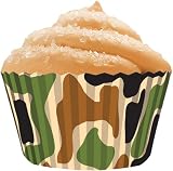 Cupcake Creations Standard Baking Cups 32/pkg-camo 3 Pack