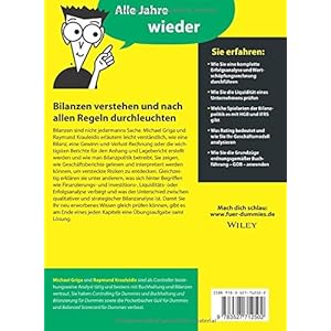Bilanzen erstellen und lesen für Dummies