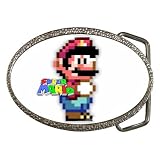 Belt Buckle of Super Mario Bros. Mario Super Nintendo Sprite