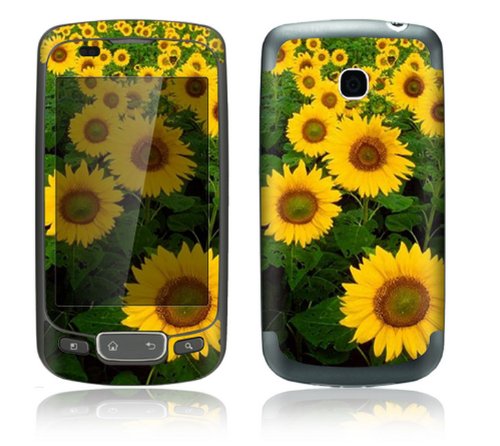 LG Phoenix Decal Skin Sticker - Sun Flowers