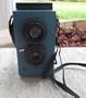Blackbird Fly 35mm TLR Twin Lens Reflex Camera - Black with Blue Face [Camera]