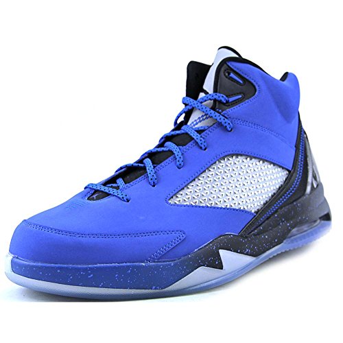Jordan Flight Remix Men Round Toe Synthetic Blue Basketball Shoe