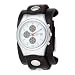 Red Monkey Designs Men's RM300-SS Chronograph Brown Leather with Studs Watch