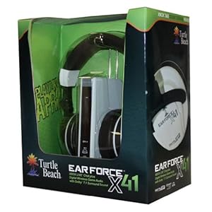 Ear Force X41 (XBOX LIVE Chat + Wireless Digital RF Game Audio with Dolby Headphone 7.1 Surround Sound)