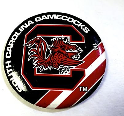 New Ncaa Vintage South Carolina Gamecocks 2 Inch Round Button Pin