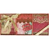 Pink Designs Pocket Note Pad Trio with Desk Caddy