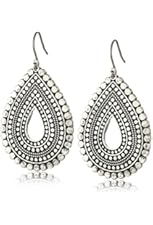 Lucky Brand "Blue Moon" Trial Tear Drop Earrings
