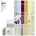 Basic Grey 12 Inch x12 Inch Paper & Embellishment Pack - Wisteria