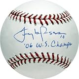 Tony La Russa Autographed 06 W.S. Champs Inscription Baseball
