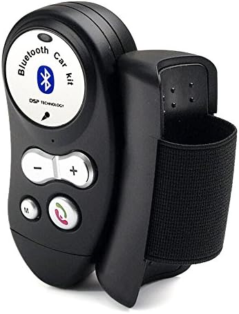 Enoh New Wireless Bluetooth Car Kit with Hands Free Dual Hfp&amp;a2dp Built in Micand Speaker for Steering Wheel