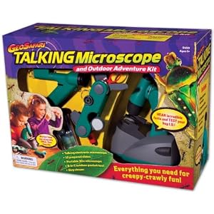 Educational Insights GeoSafari Talking Microscope Adventure Kit by Educational Insights
