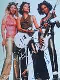 Josie & The Pussycats Rosario Dawson Tara Reid Rachel Leigh Cook Signed Photo w/ Certificate of Authenticity