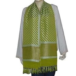 Neck Scarf Chiffon Silk Womens Accessories 22 x 72 inches (srfch024)