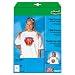 Sigel IP651 InkJet-Transfer-Folien f�r T-Shirts, wei�, helle Textilien, polymerbeschichtetes Papier, 197 �m, A4, 10 BL