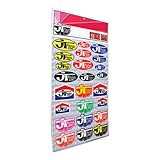JT Racing USA Stickie Bag Sticker MX Motorcycle Graphic Kit Accessories - 24 Assorted
