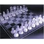Glass chess set big size(35x35cm)