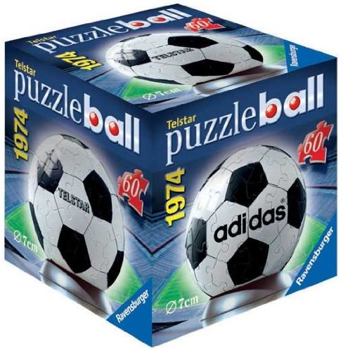 Childrens Toyshop  Toys : Ravensburger Puzzleball Historic Football 1974 60Pcs