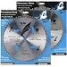 Shark Pro-series (2 Pc Combo) 10 inch x 60 Teeth Carbide 5/8 arbor hole Thin Kerf ATB & FREE 10 32t Table Saw Blade Ship FREE buy $50+