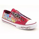 Ed Hardy 11FJP108W Jupitar Sneakers Red Shoes Womens