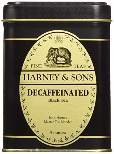 Decaffeinated Ceylon Tea, Loose Tea in 4 Ounce Tin