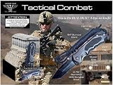 Tactical Combat Military Knife Saber Clip Folding Pocket Outdoor Camping Hunting
