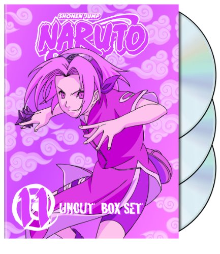 Naruto Uncut Box Set 11 [DVD] [Region 1] [US Import] [NTSC]