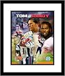 Tom Brady and Randy Moss New England Patriots NFL Framed 8x10 Photograph Collage