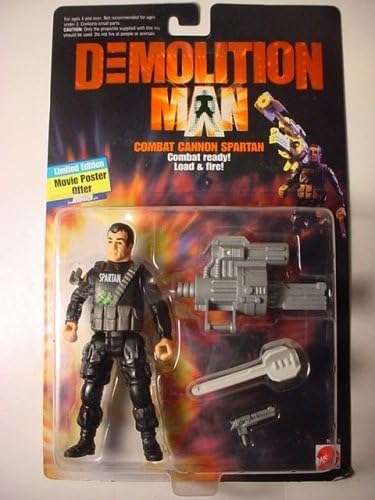 Sylvester Stallone As Combat Cannon Spartan - Demolition Man: The Movie by Demolition Man