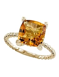 Genuine Citrine Ring by Effy Collection®