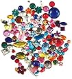 Forever In Time Gemstone Embellishments, Assorted Shapes, Colors and Sizes, 30gm