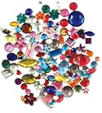 Forever In Time Gemstone Embellishments, Assorted Shapes, Colors and Sizes, 30gm