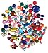 Forever In Time Gemstone Embellishments, Assorted Shapes, Colors and Sizes, 30gm