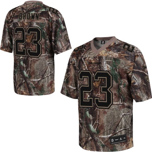 Reebok Miami Dolphins Ronnie Brown Realtree Replica Jersey Medium