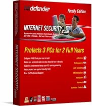 Bitdefender Internet Security 2009 2Yr/3Pc