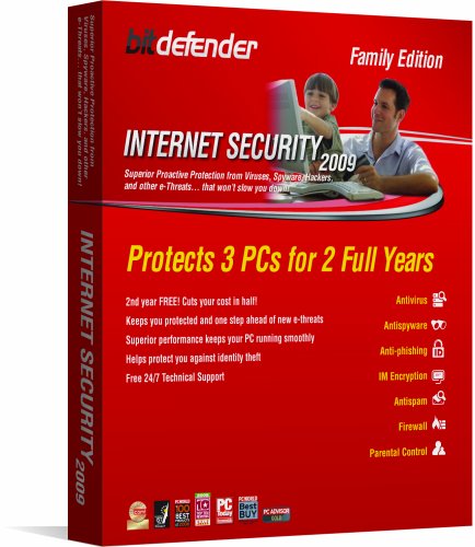 Bitdefender Internet Security 2009 2Yr/3Pc [OLD VERSION]